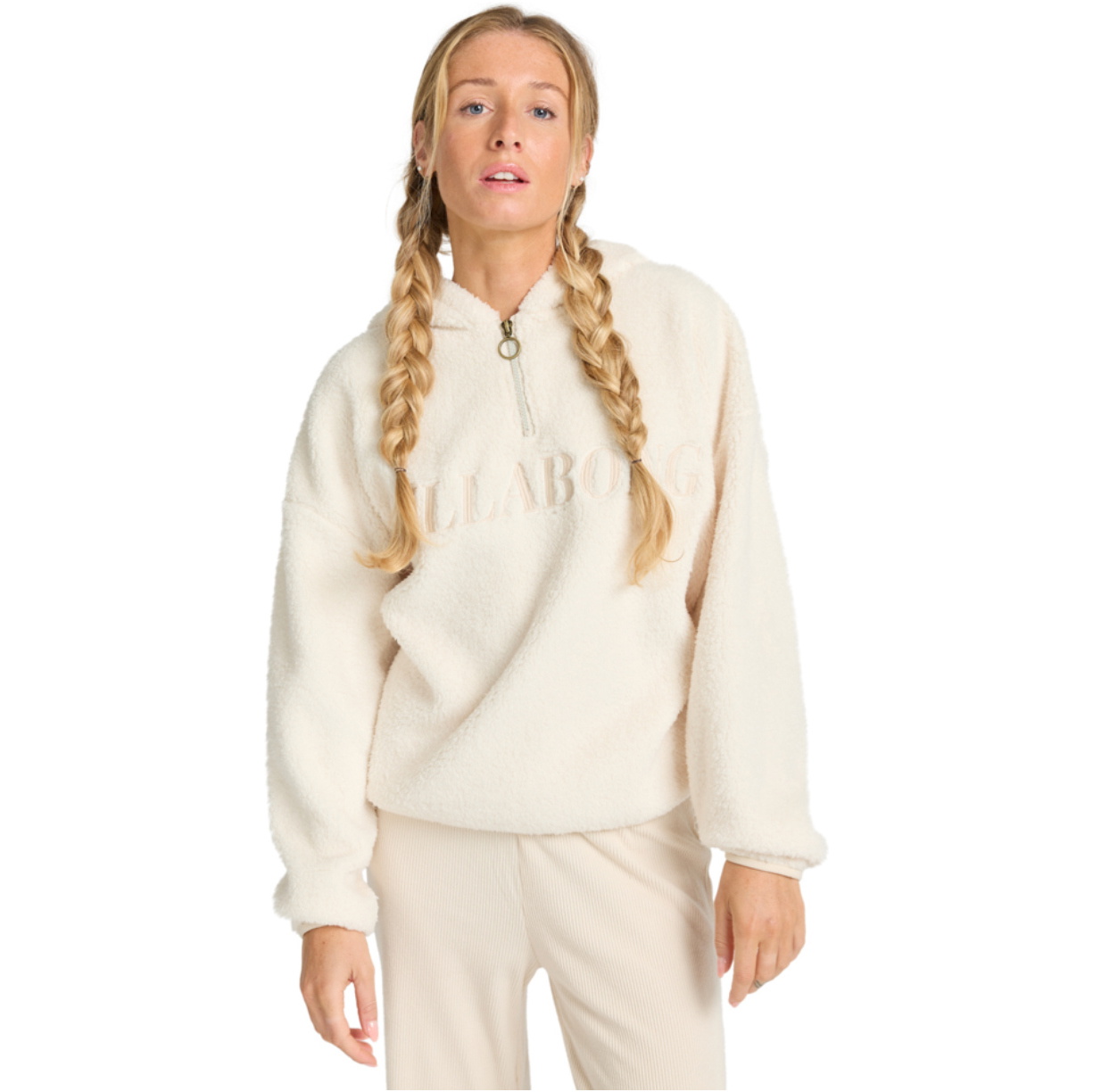 2025 Billabong Da Donna Pronto Per L'uso Polar Fleece EBJPF00117 - Whitecap